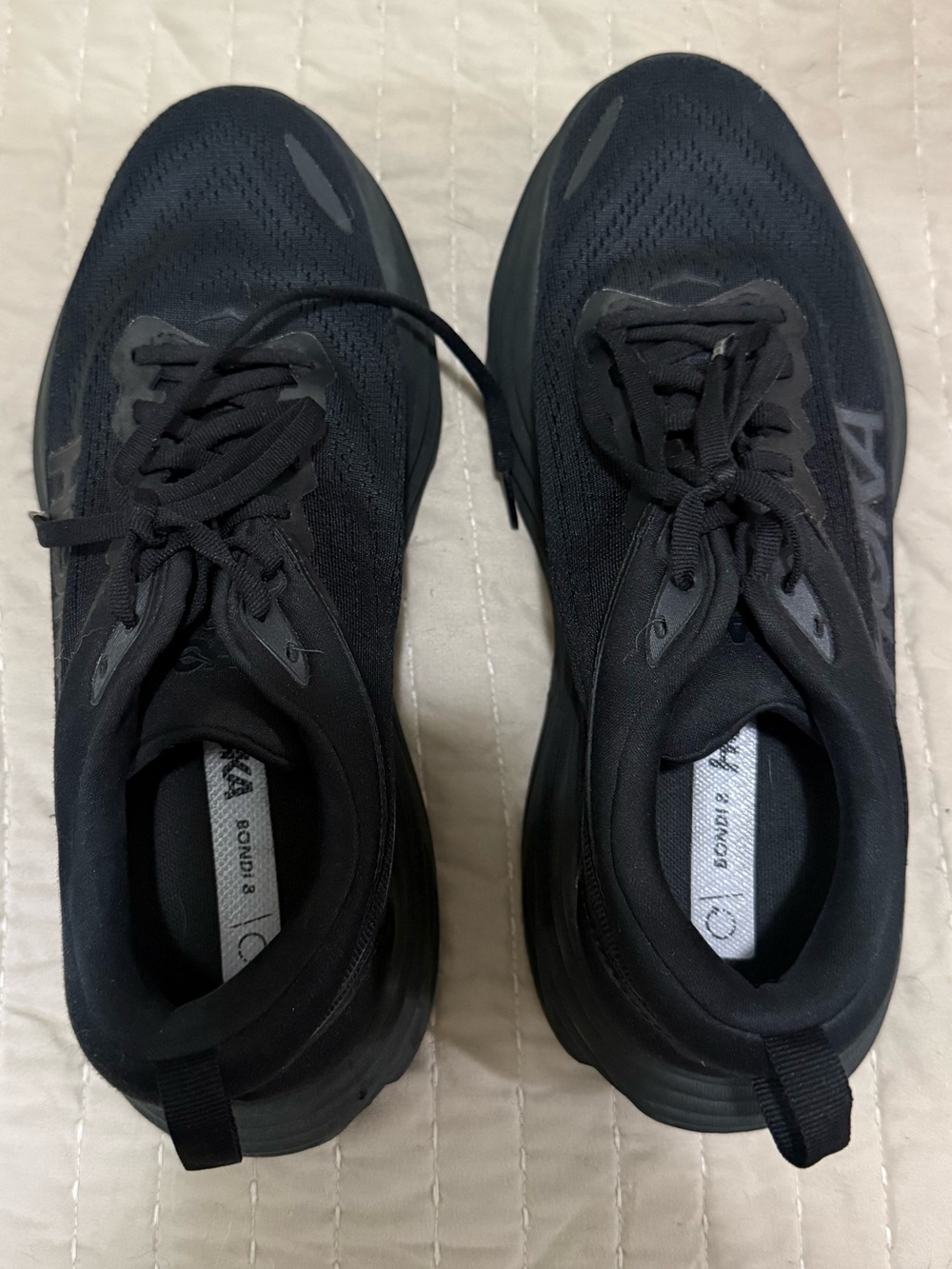 Hoka Men's Black Athletic Running Shoes